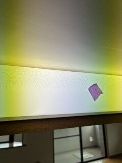 横浜市神奈川区3LDK　キッチン手元灯交換前